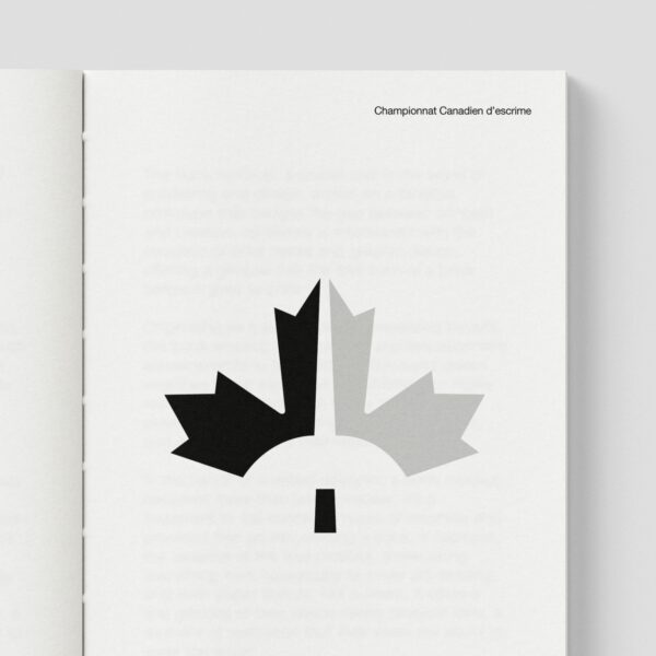 Symbols and Logotypes of Canada, Vol. 1 - Canadian Fencing Championship